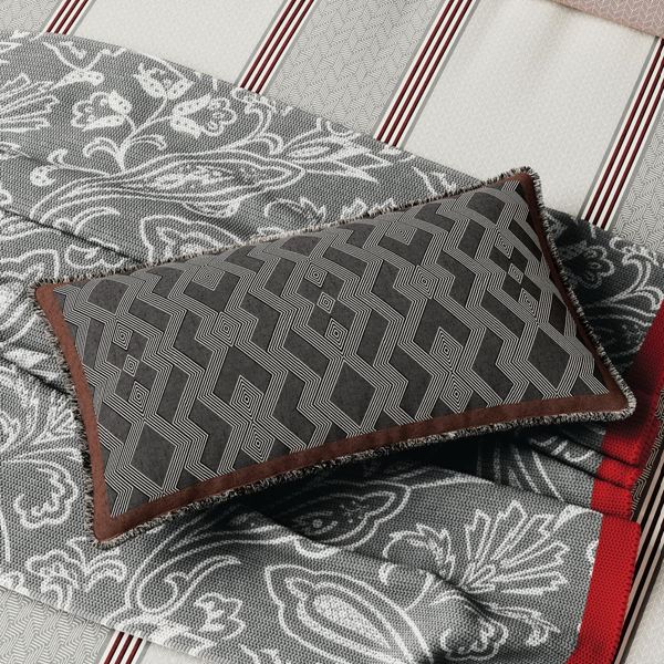 Siya Cushion - Charcoal